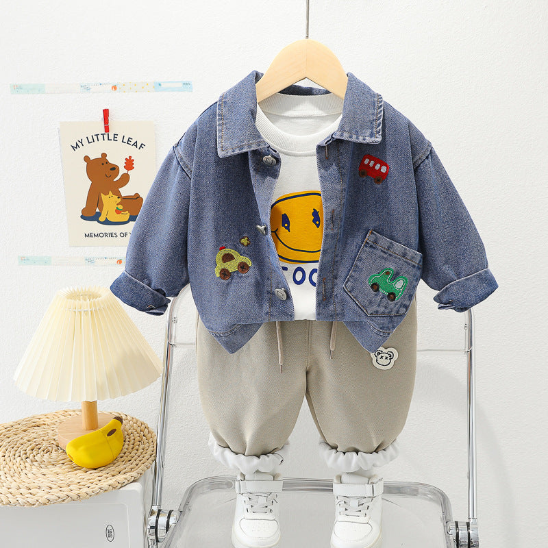 Children's Smilley and Jeans Set