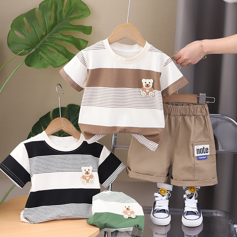 Children's Set Bear Stripes