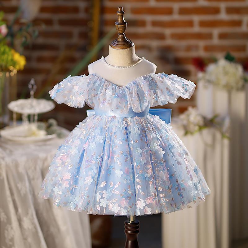 Children's Party Dress butterflies