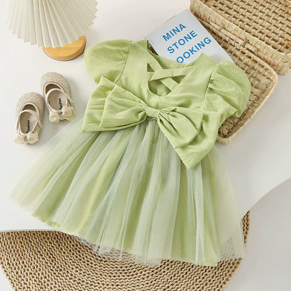 Children's Tulle Lace Dress