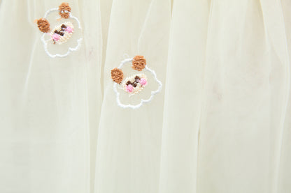 Children's Tulle Teddy Bear Skirt