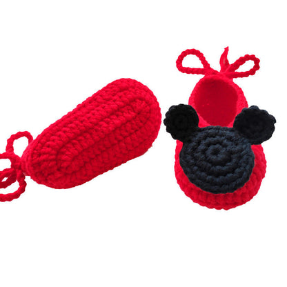 Children's Mickey Wool Shoes