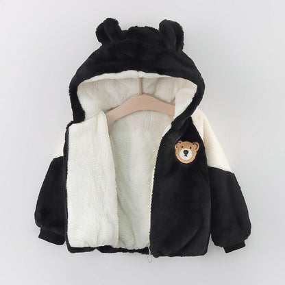 Children's Plush Teddy Bear Coat