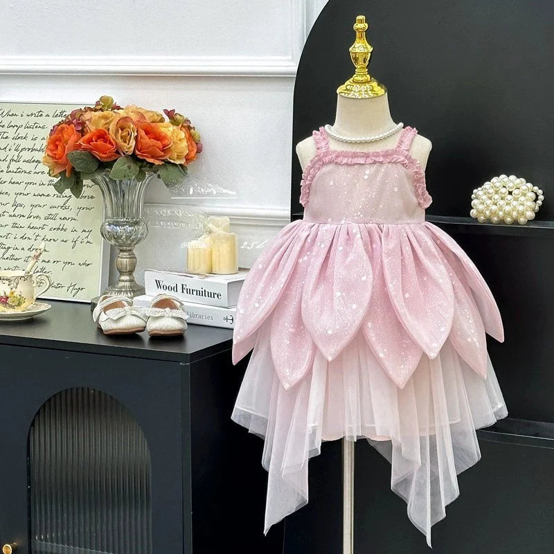 Pink Fairy Children's Party Dress