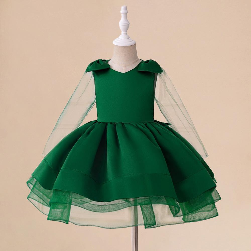 Green Lace Children's Dress