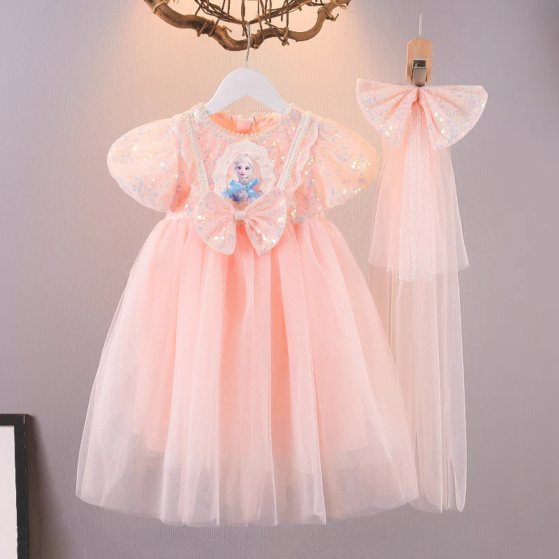 Frozen Tulle and Sequins Children's Dress