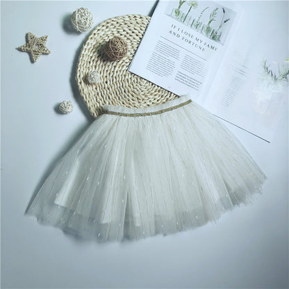 Children's Shiny Tulle Skirt