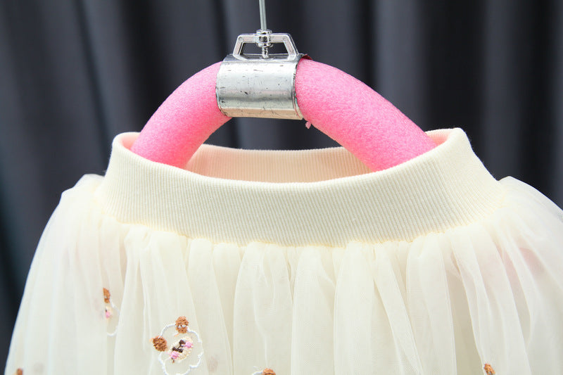 Children's Tulle Teddy Bear Skirt