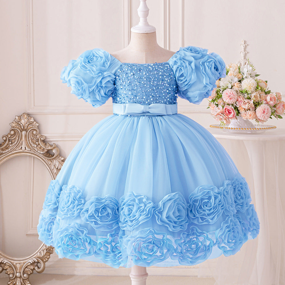 Bright Floral Children's Dress