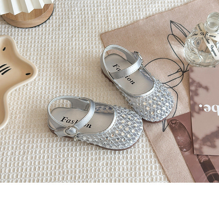 Girls' Rhinestone Shoes