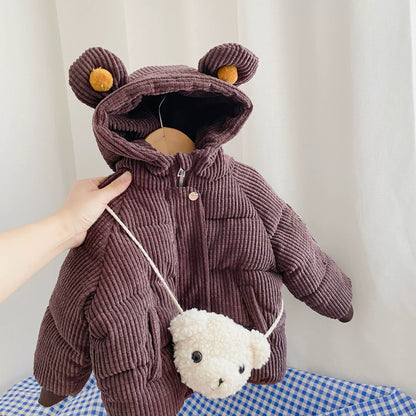 Super Warm Children's Coat with Ears