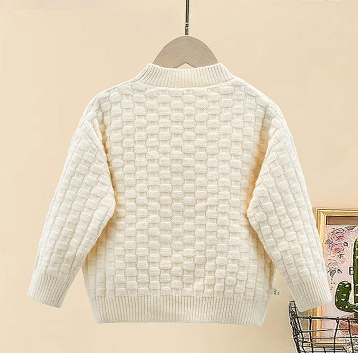 Women's Children's Blouse Knitted Teddy Bears