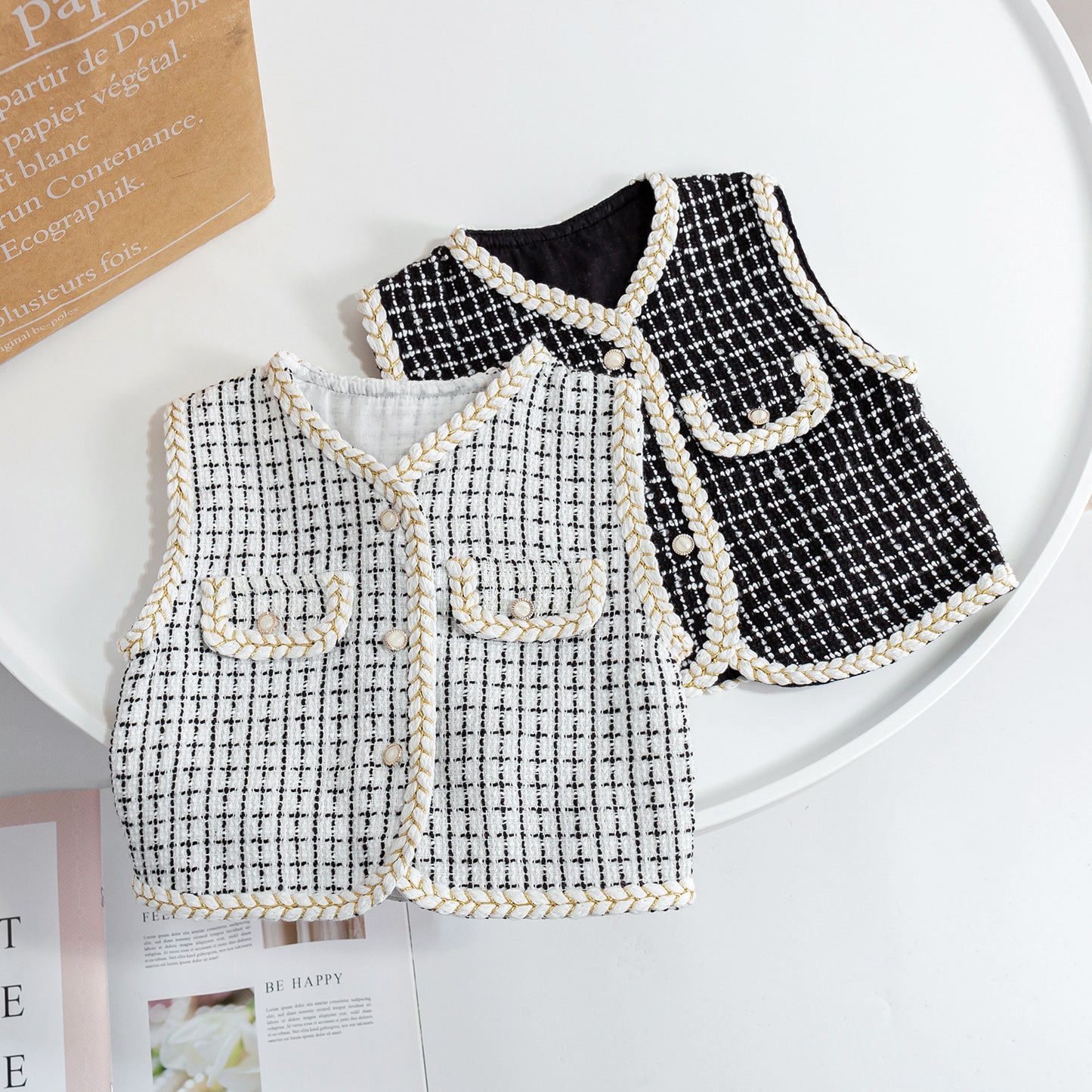 Women's Tweed Children's Vest