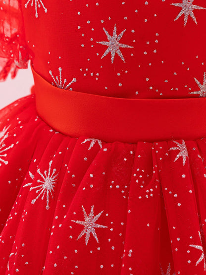 Bright Christmas Children's Dress