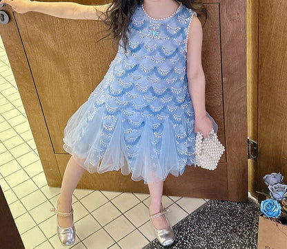 Shiny Mermaid Children's Dress