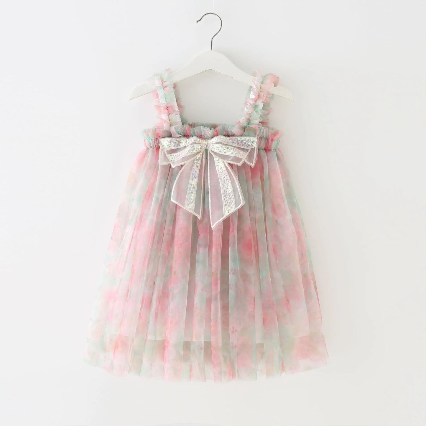 Children's Tulle Bow Dress