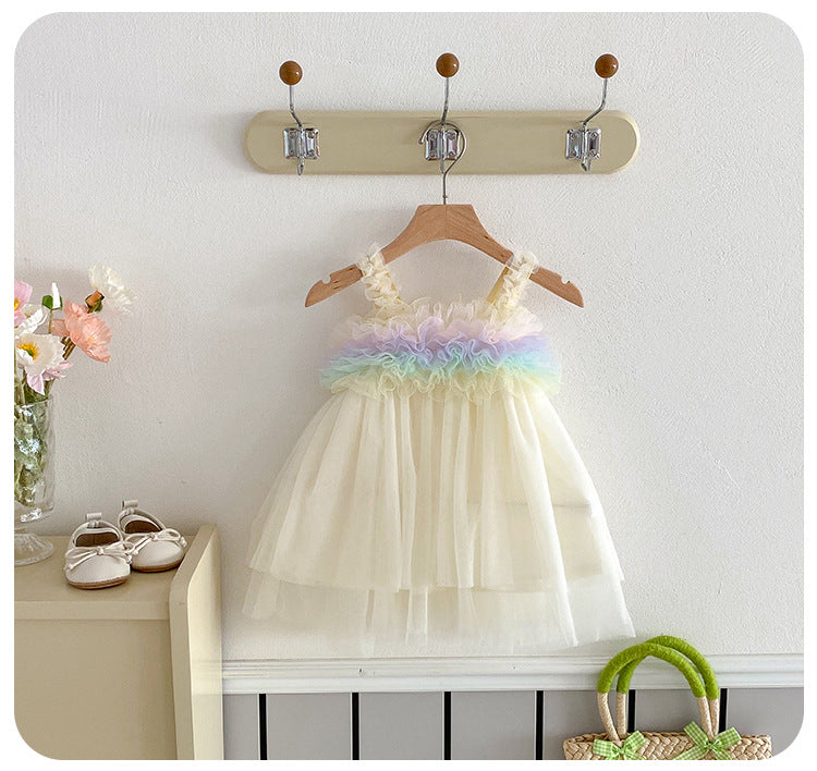 Children's Tulle Colors Dress