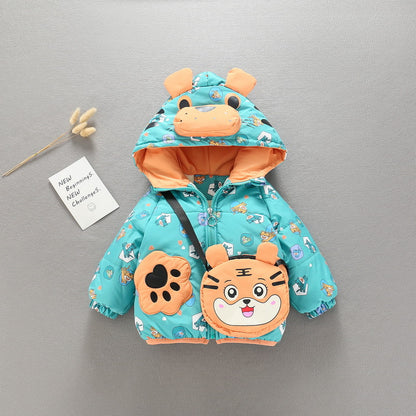 Men's Children's Padded Kitten Jacket