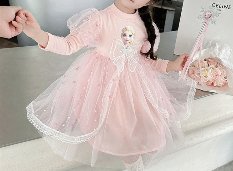 Children's Frozen Lace Dress