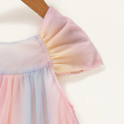 Colorful Tulle Children's Dress