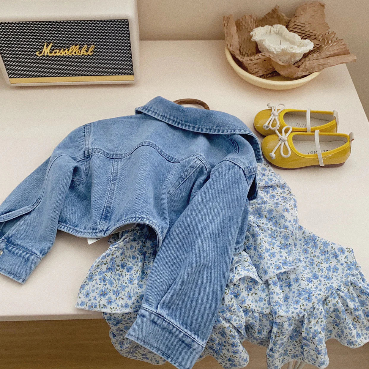 Girl's Infant Set Jacket + Dress