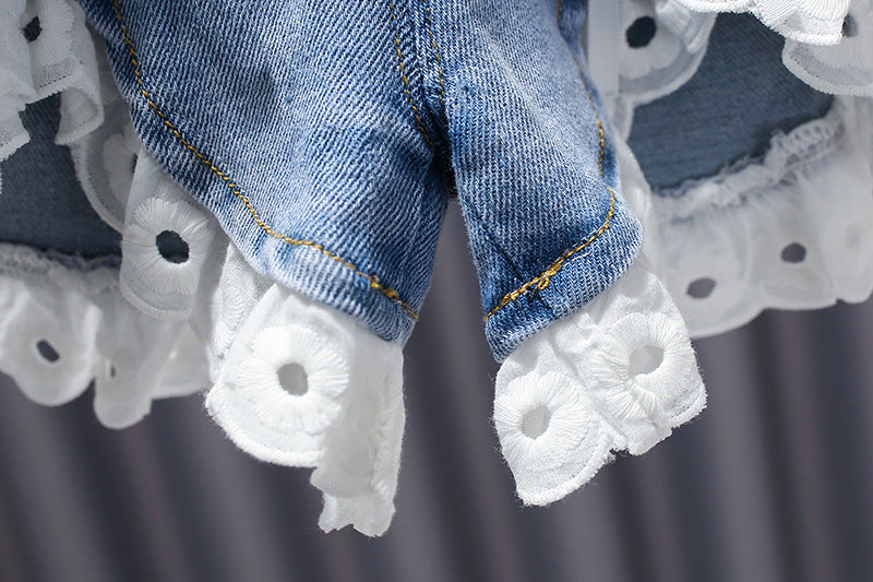 Girls' Infant Shorts Jeans Bows