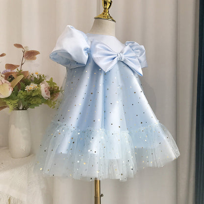 Children's Dress Lace Stars