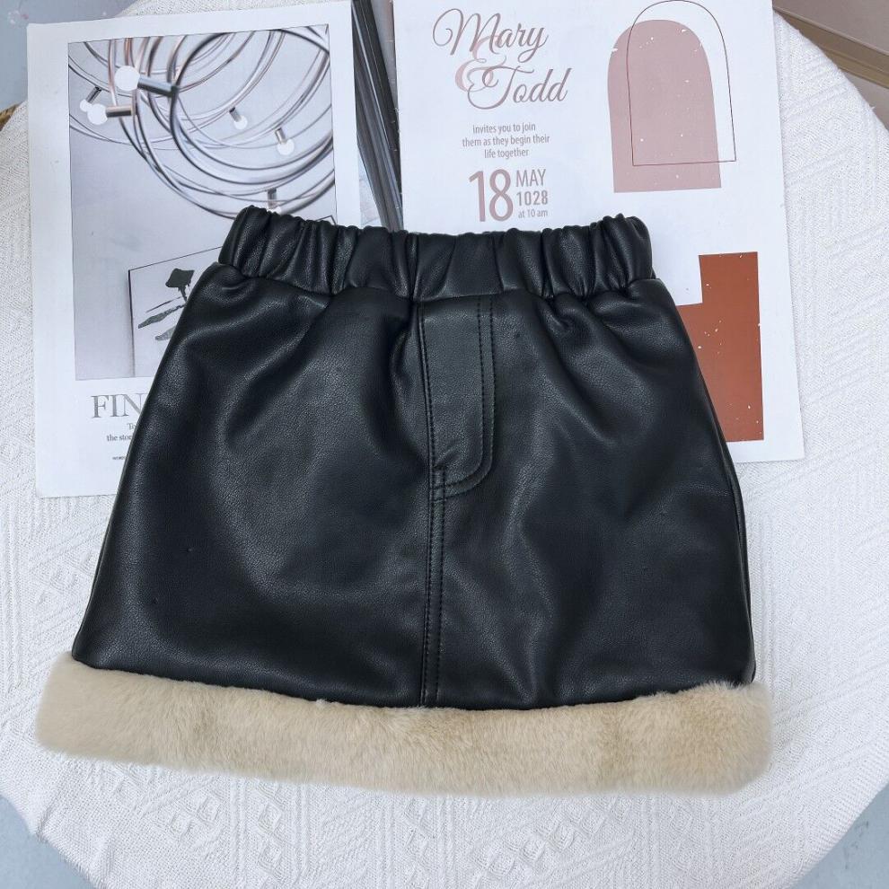 Furry Leather Children's Set