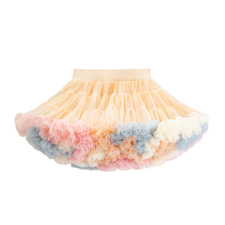 Children's Layered Tulle Skirt