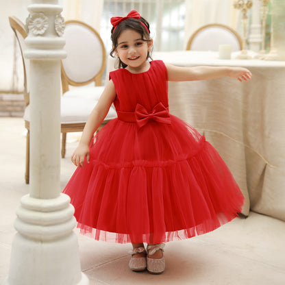 Children's Party Dress Bow