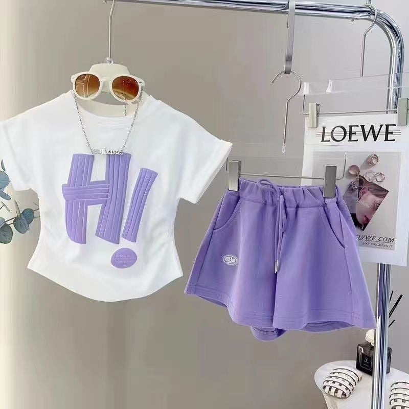 Girls' Children's Set H! Summer