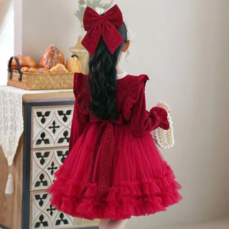 Children's Lace and Tulle Dress