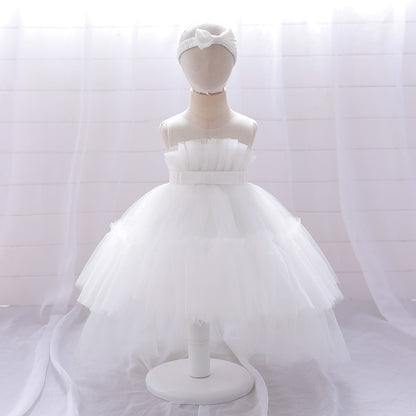 Lace Tulle Children's Party Dress