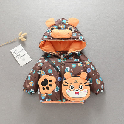 Men's Children's Padded Kitten Jacket