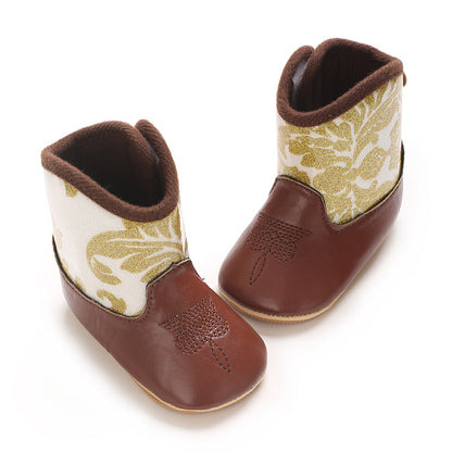 Country Print Children's Boot