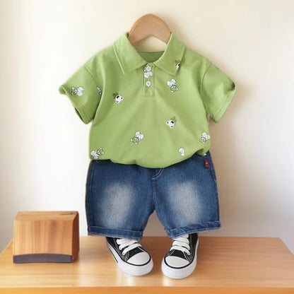 Teddy Bear and Jeans Children's Set