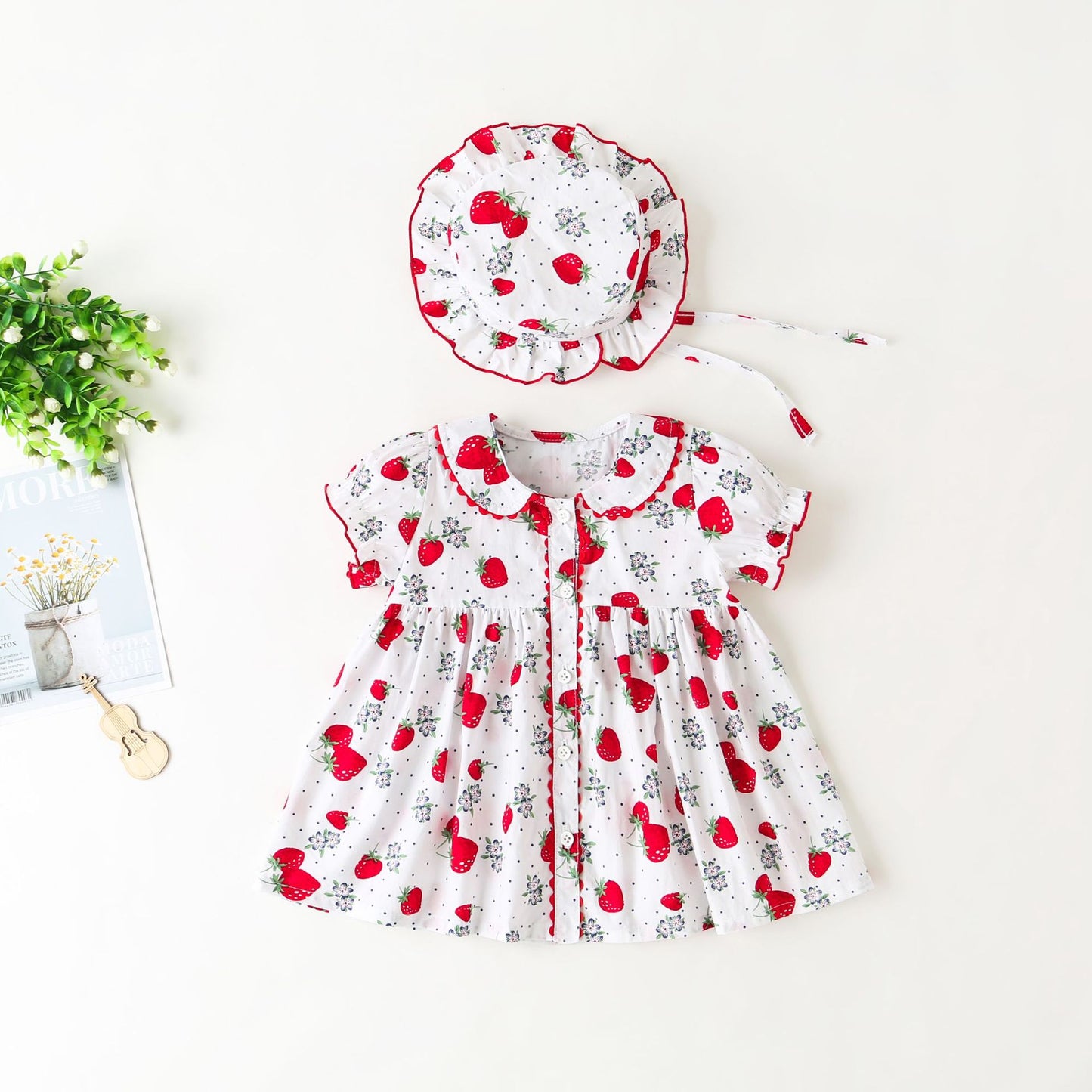 Strawberry Shortcake Summer Children's Dress