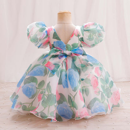 Floral children's party dress