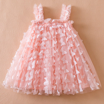 Children's Tulle Dress Butterflies