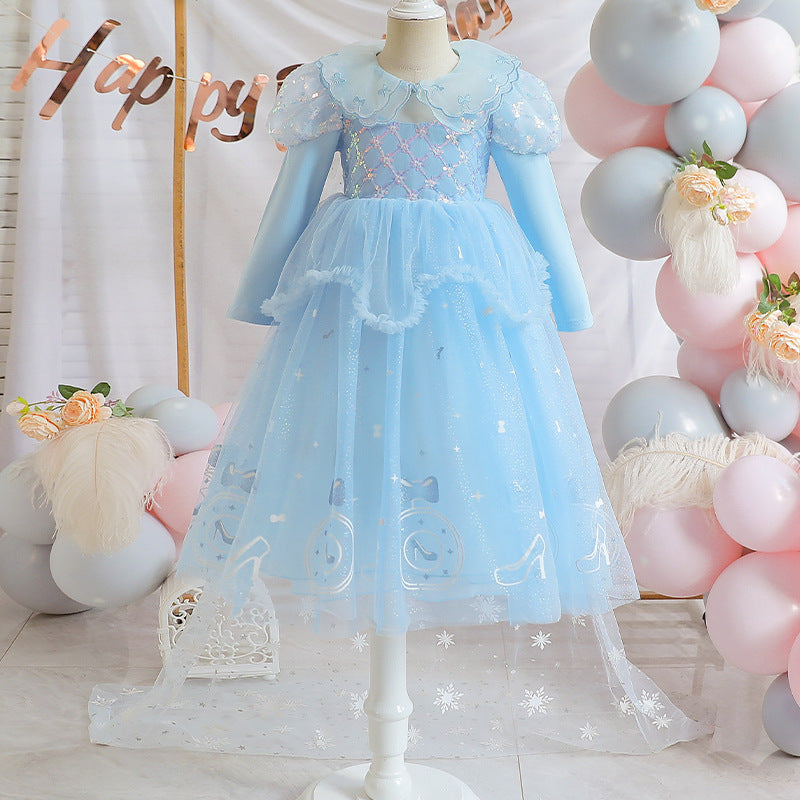 Tulle Sequins Princess Dress