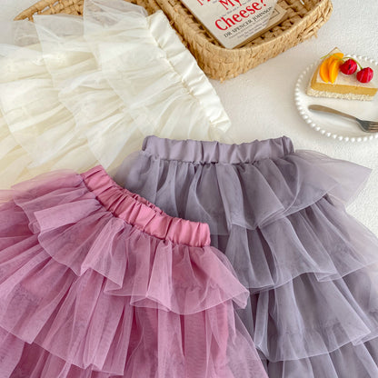 Layered Tulle Children's Skirt