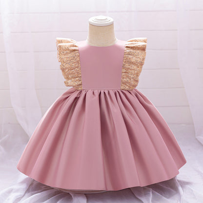 Flying Sleeve Children's Dress