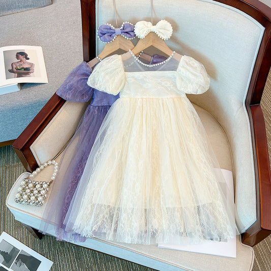 Pearl Lace Children's Dress