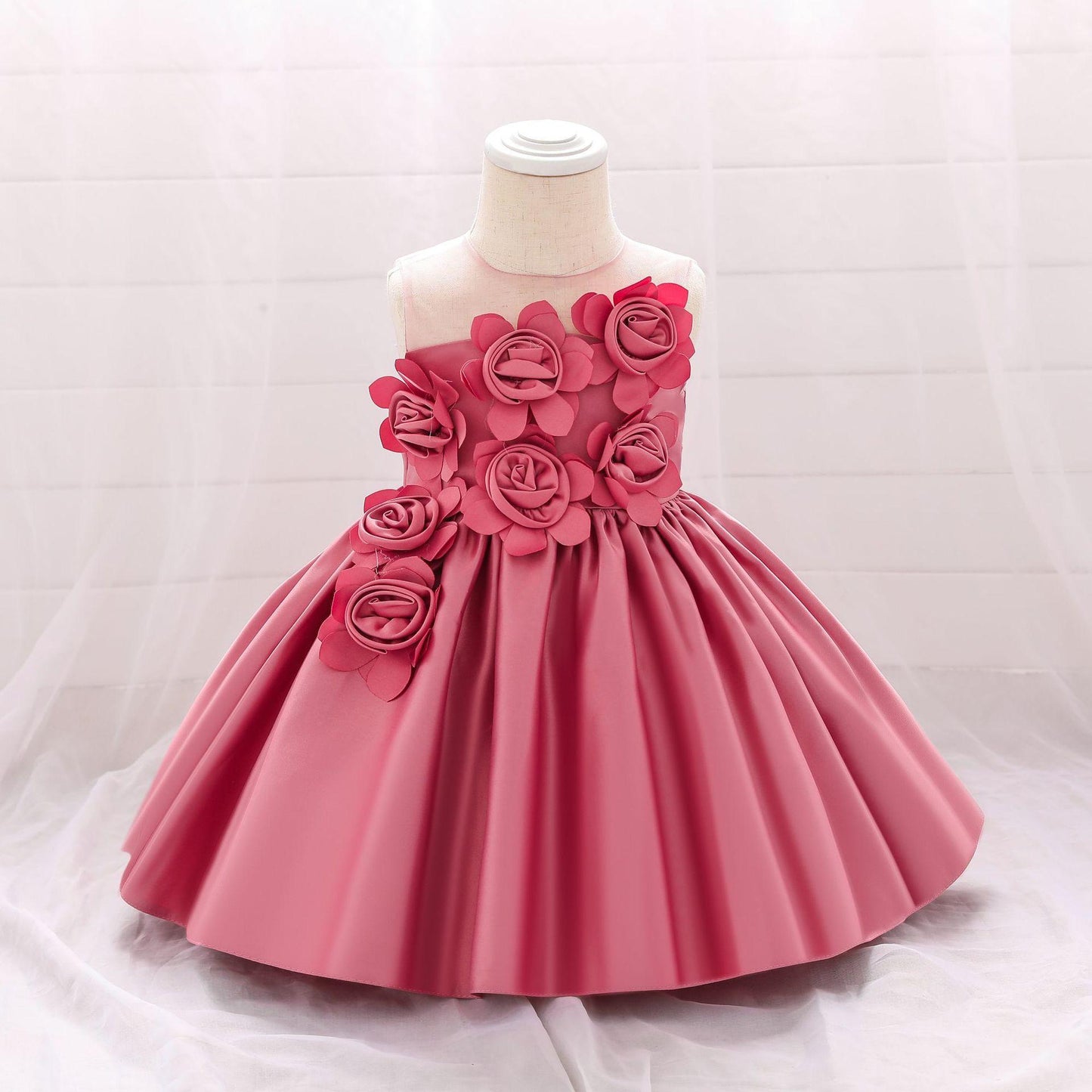 Little Flowers Children's Party Dress