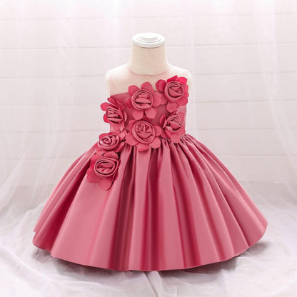 Little Flowers Children's Party Dress