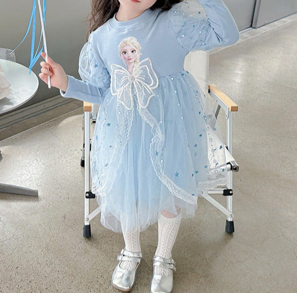 Children's Frozen Lace Dress