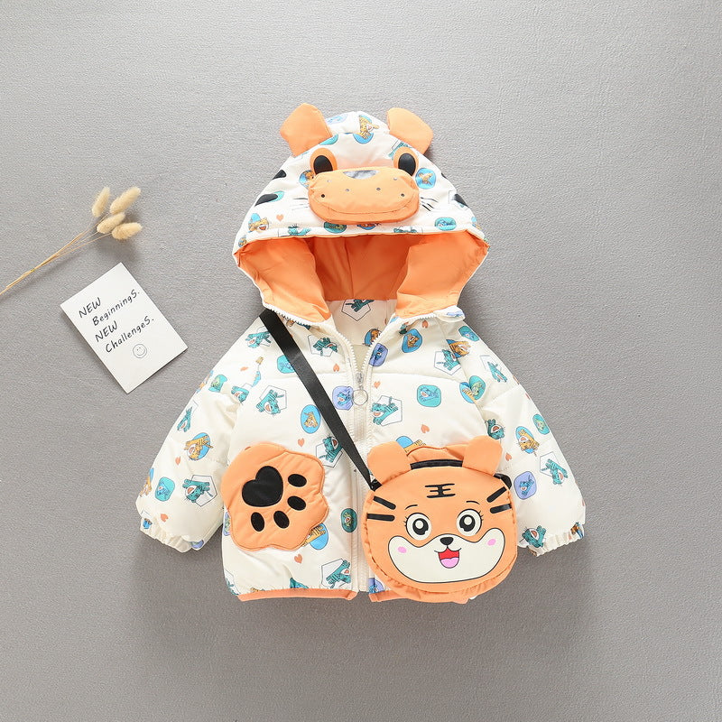 Men's Children's Padded Kitten Jacket