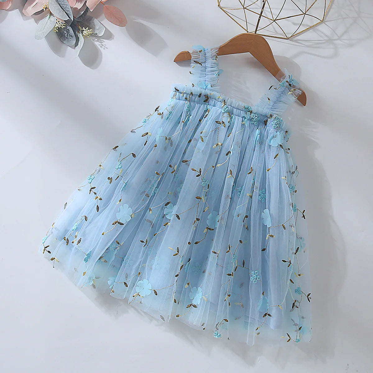 Children's Tulle Flower Dress