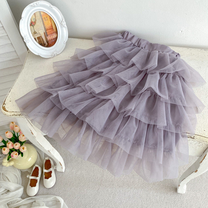 Layered Tulle Children's Skirt