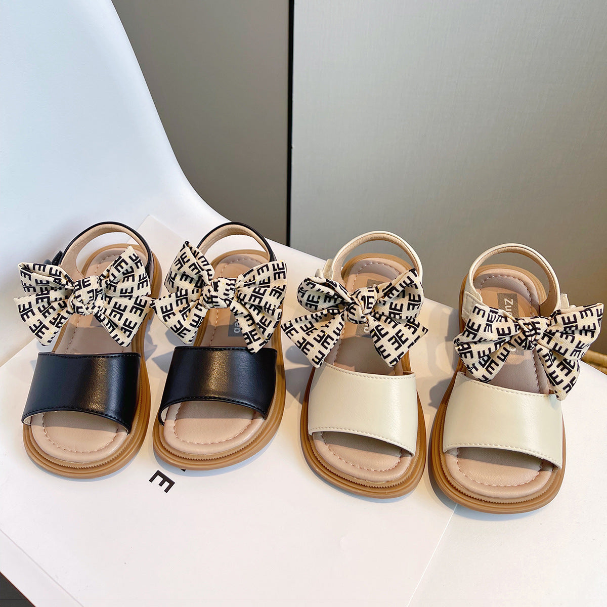 Girl's Summer Bow Sandal